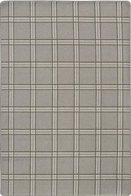 Pane Plaid-Fossil Flooring by Milliken