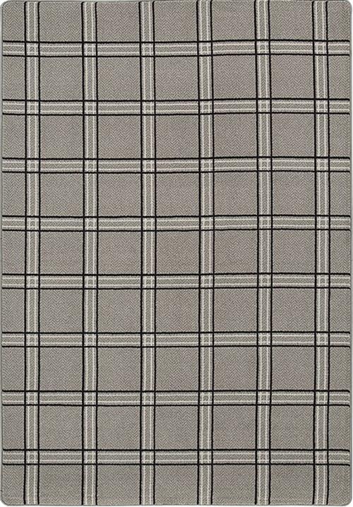 Pane Plaid-Black Tweed