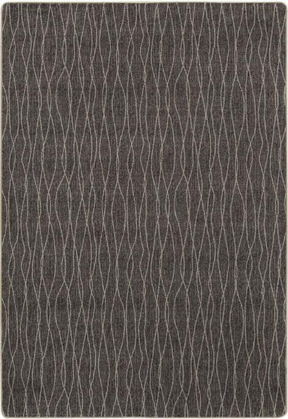 Flow II-Charcoal Flooring by Milliken
