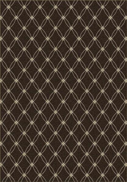 Pearl Lattice-Sable Flooring by Milliken