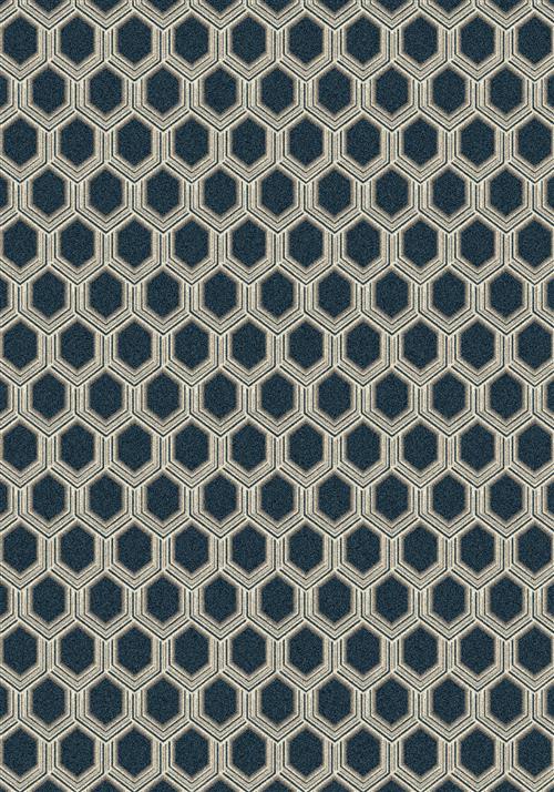 Veneto-Midnight Blue Flooring by Milliken