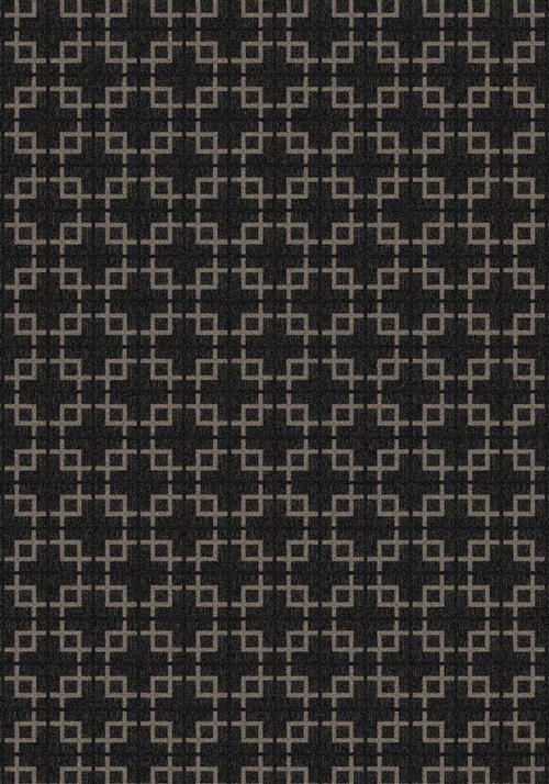 Urbandale-Modern Black Flooring by Milliken