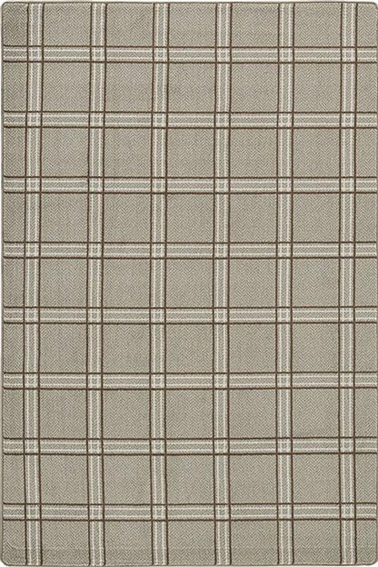 Pane Plaid-Jute Flooring by Milliken