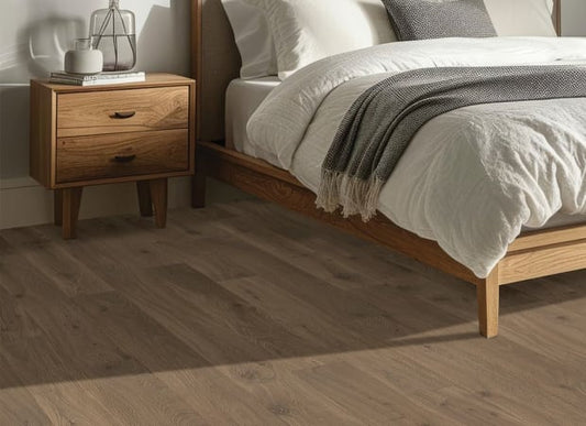 Gardenia Lake in Acorn Oak Laminate