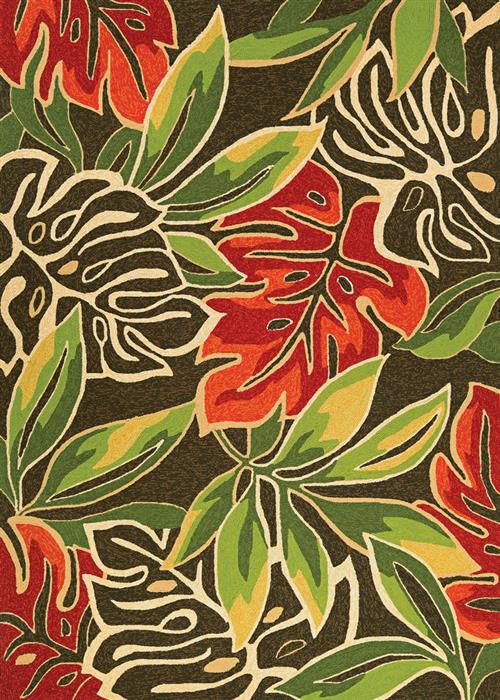 Covington - Areca Palms - Azure/Forest Green in Azure/Forest Green Area Rugs