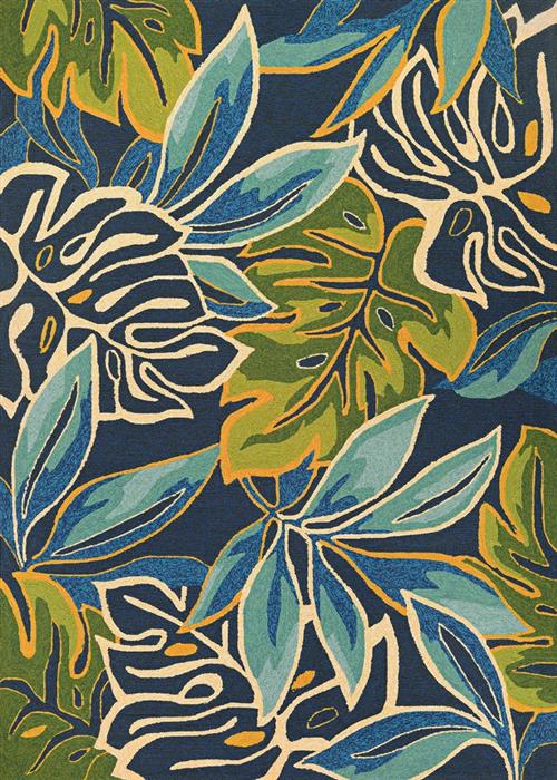 Covington - Areca Palms - Brown/Forest Green in Brown/Forest Green Area Rugs