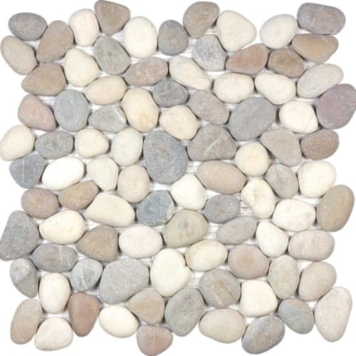 Zen Mosaic - Pebbles Natural