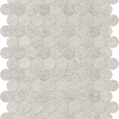 Anciano Grigio Mosaic - Penny Round Flooring by Anatolia