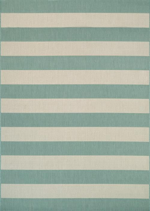 Afuera - Yacht Club - Sea Mist/Ivory Flooring by Couristan