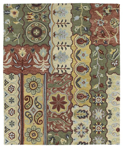 Brooklyn Collection-Lizbeth - 00-Gold in Gold Area Rugs – Lewis Floor ...