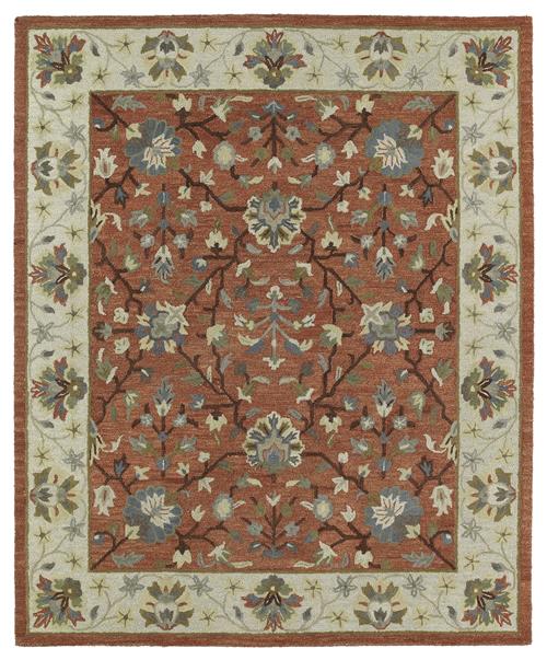 Brooklyn Collection-Keaton - 05-Brick in Brick Area Rugs
