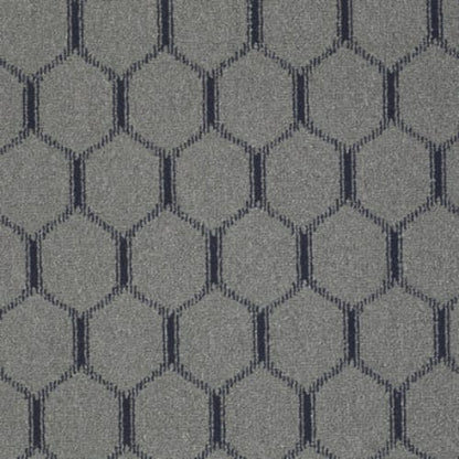 Ogee in Blue Knight Carpet