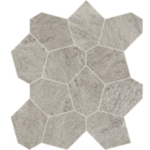 Forge in Steel Brick Mosaic Tile