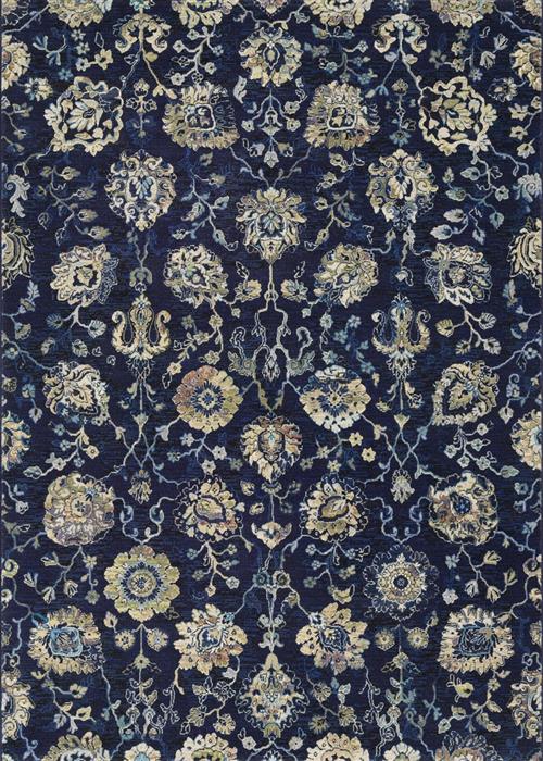 Easton - Adaline - Navy/Cream Flooring by Couristan