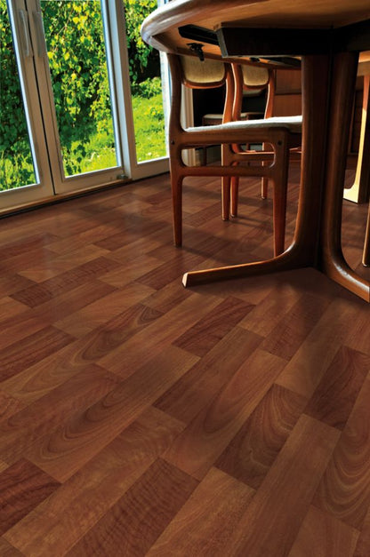Fieldcrest in Cherry Spice Vinyl Sheet Goods