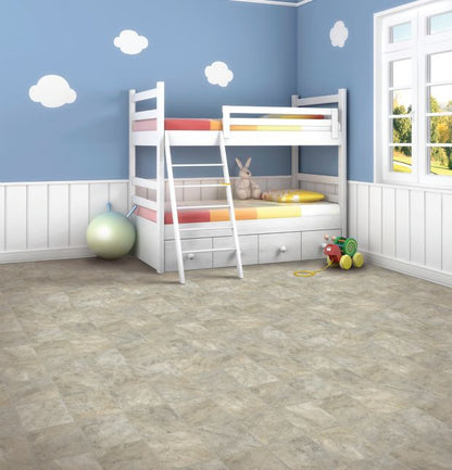 Fieldcrest in Cool Sands Vinyl Sheet Goods