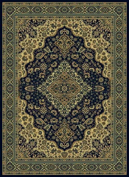 Castello - 808 - Navy in Navy Area Rugs