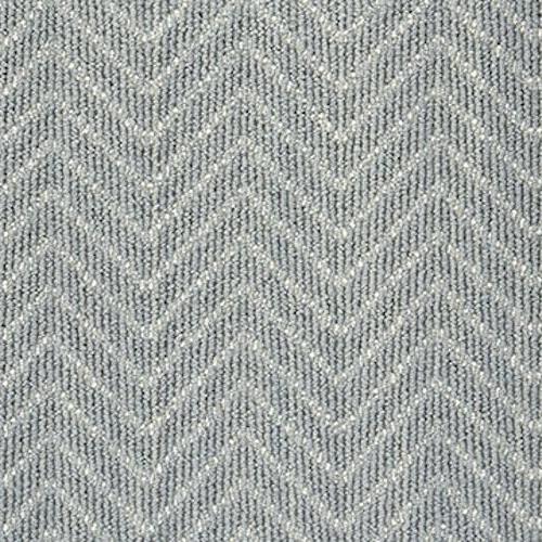 Lustrous Chevron in Chvr Slate Carpet