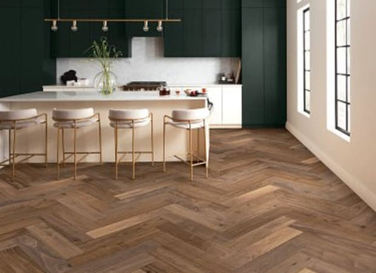 REVIVAL WALNUT HERRINGBONE in Era Hardwood