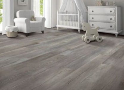 Ma May Street in Worn Gray Luxury Vinyl