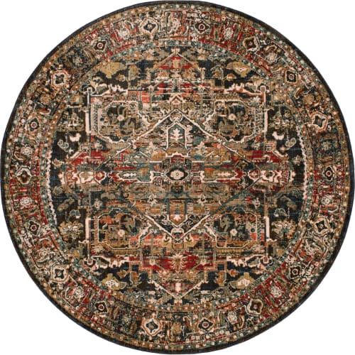 Alcantara Sapphire in Sapphire Area Rugs