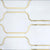 Allure Mosaic in White Natural Stone