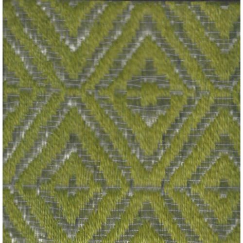 Amazon Woven - Diamond in  lime With Steel  Carpet