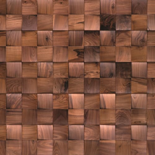 Wall -  Inceptiv - Crest in American Walnut Hardwood