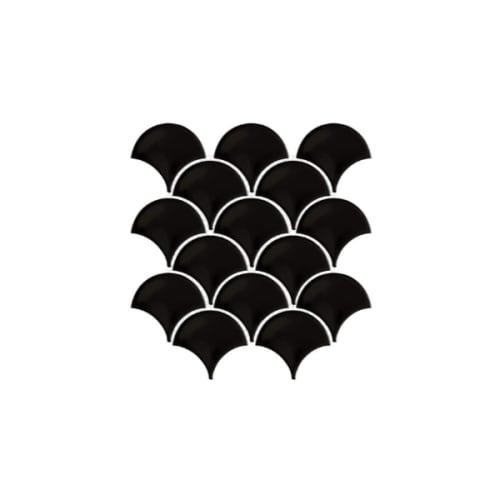 Artisan & Artisan Wall - 3x3 in Black/Glossy _ 3 X 3 Tile