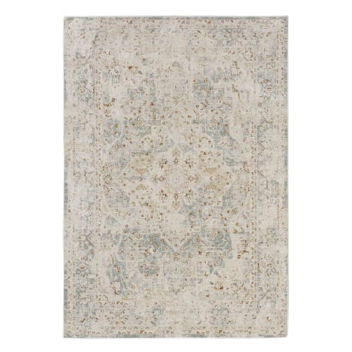 Ashbourne Blue in Blue 6'6"x9'10" Area Rugs