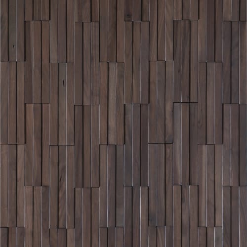 Wall -  Inceptiv - Kuadra in Brown Ash Hardwood