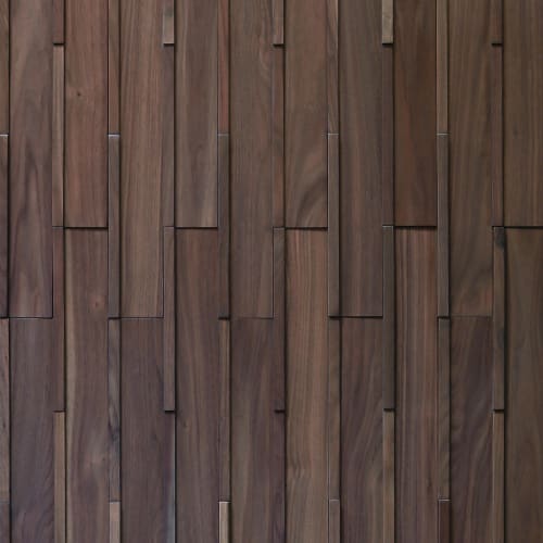 Wall -  Inceptiv - Kubik in Brown Ash Hardwood