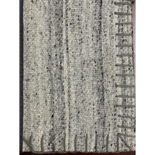 Flatweave/Soumac Collection - Bikaner Tweed in Grey Whip Stitch  Carpet