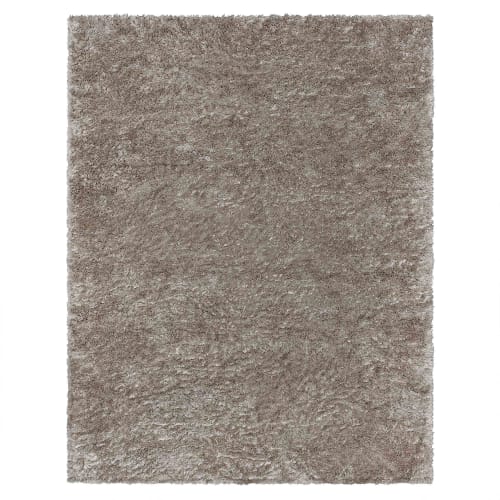 Billow Shag Taupe in Taupe 7'10"x10' Area Rugs