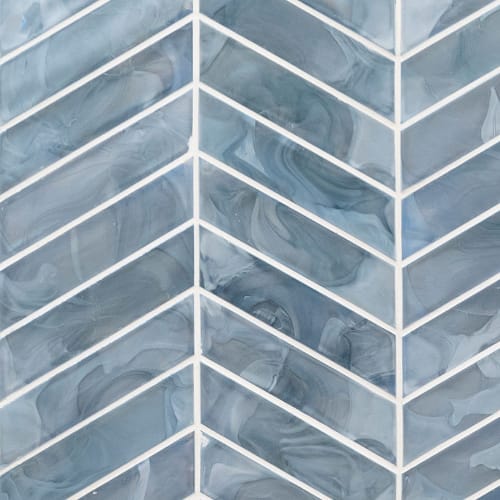 MSI in Blue Shimmer Glass Tile