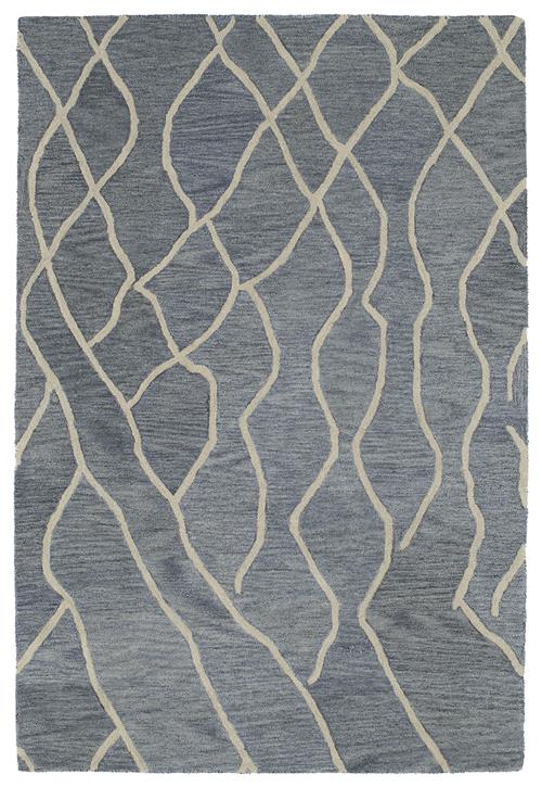 Casablanca Collection-CAS03-Grey in Grey Area Rugs