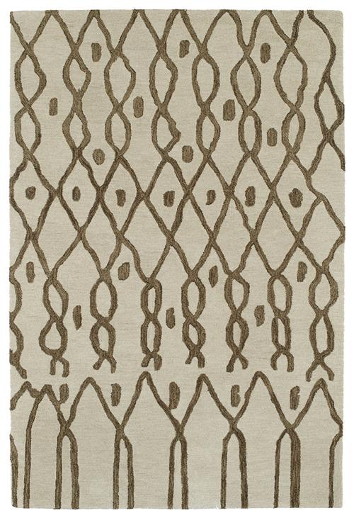 Casablanca Collection-CAS06-Ivory in Ivory Area Rugs