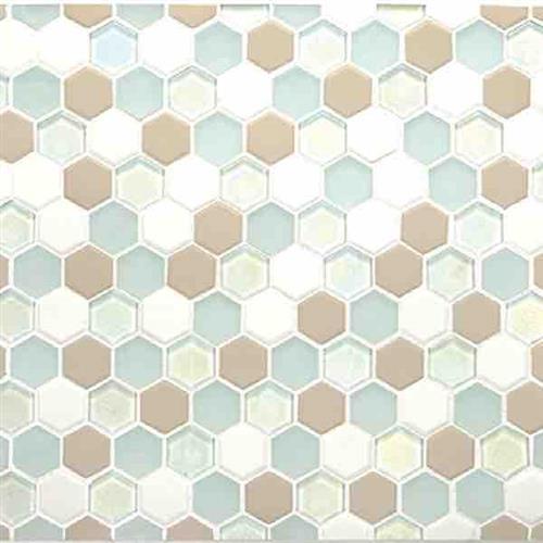 Coastal Keystones Mosaic - Hexagon
