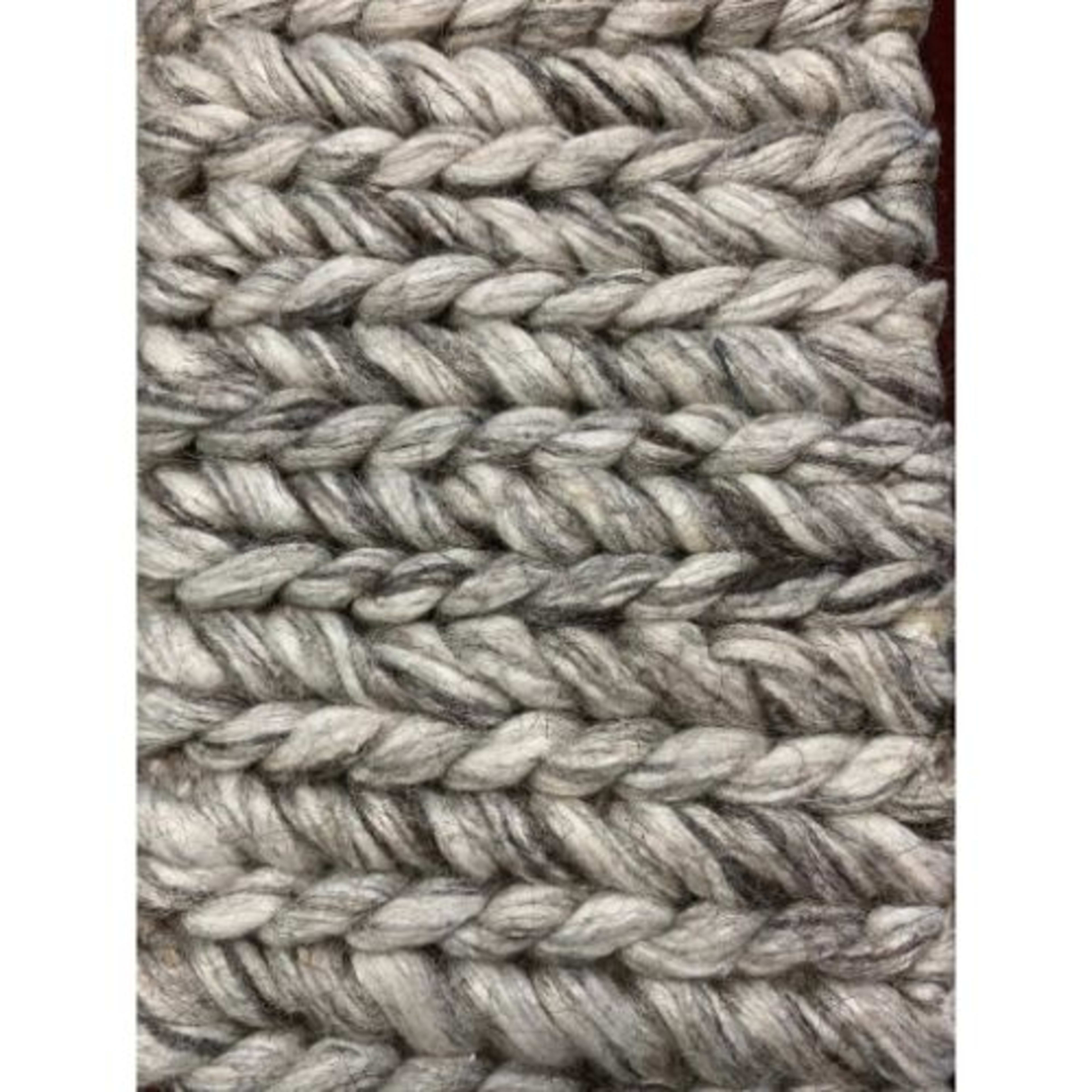Textures Collection - Chunky Braid in Ash Grey   Carpet