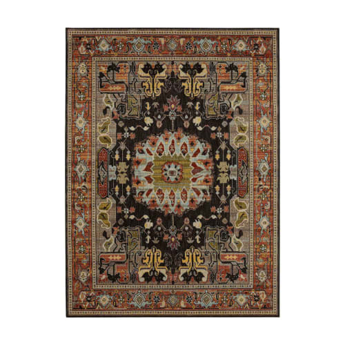 Covetous Charcoal in Charcoal 9'6"x12'11" Area Rugs
