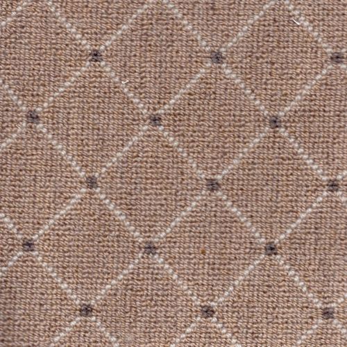 Wiltonian Collection - Diagonal in Ligne 814 Field/W7/White   Carpet