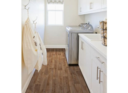 Hampton Heights in Caravel Brown Vinyl Sheet Goods