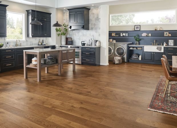 HydroGuard White Oak Engineered in Craft Brown 6.5" Hardwood