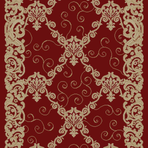 Elegance Runner in Cerise Carpet