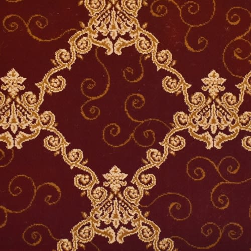 Elegance in Cerise Carpet