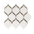 Eloquent Mosaic in White Natural Stone