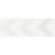 Vertigo in White Chevron 10"x30"