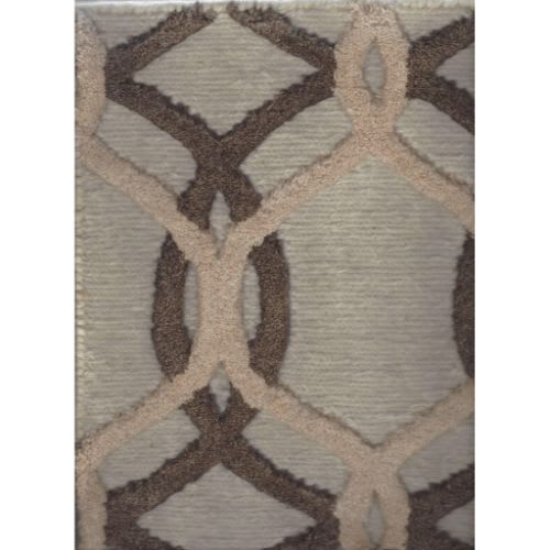 Flatweave/Soumac Collection - Figures in White Nat    Carpet