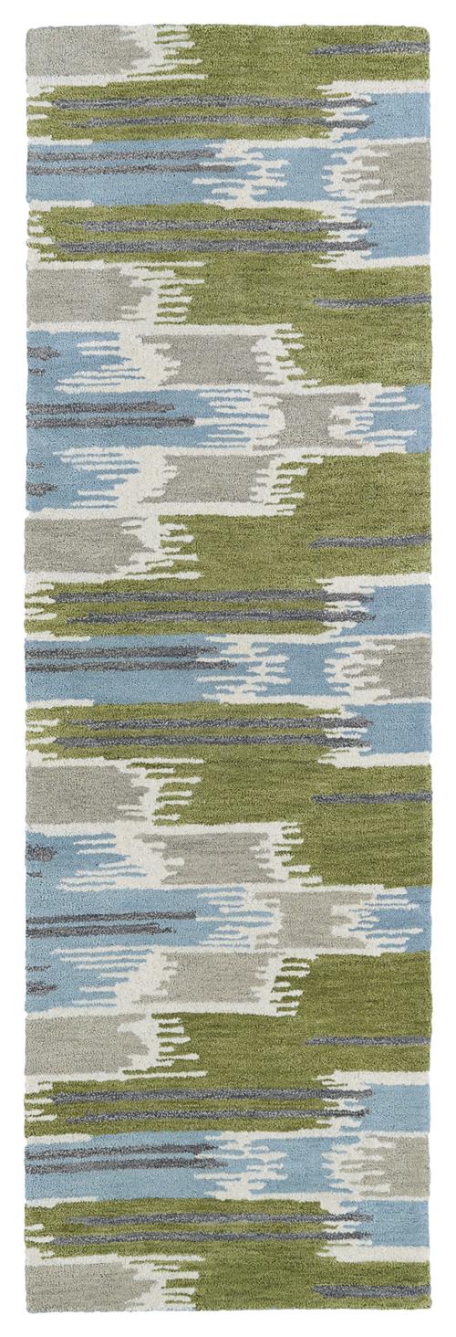 Global Inspirations Collection-GLB02-70-Wasabi in Wasabi Area Rugs