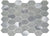 Glitz in Fame Hexagon 12" X 12" Mosaic Mesh